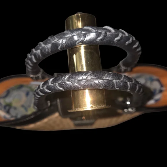 Coach Vintage Woven Tote with Braiding - Picture 2 of 8